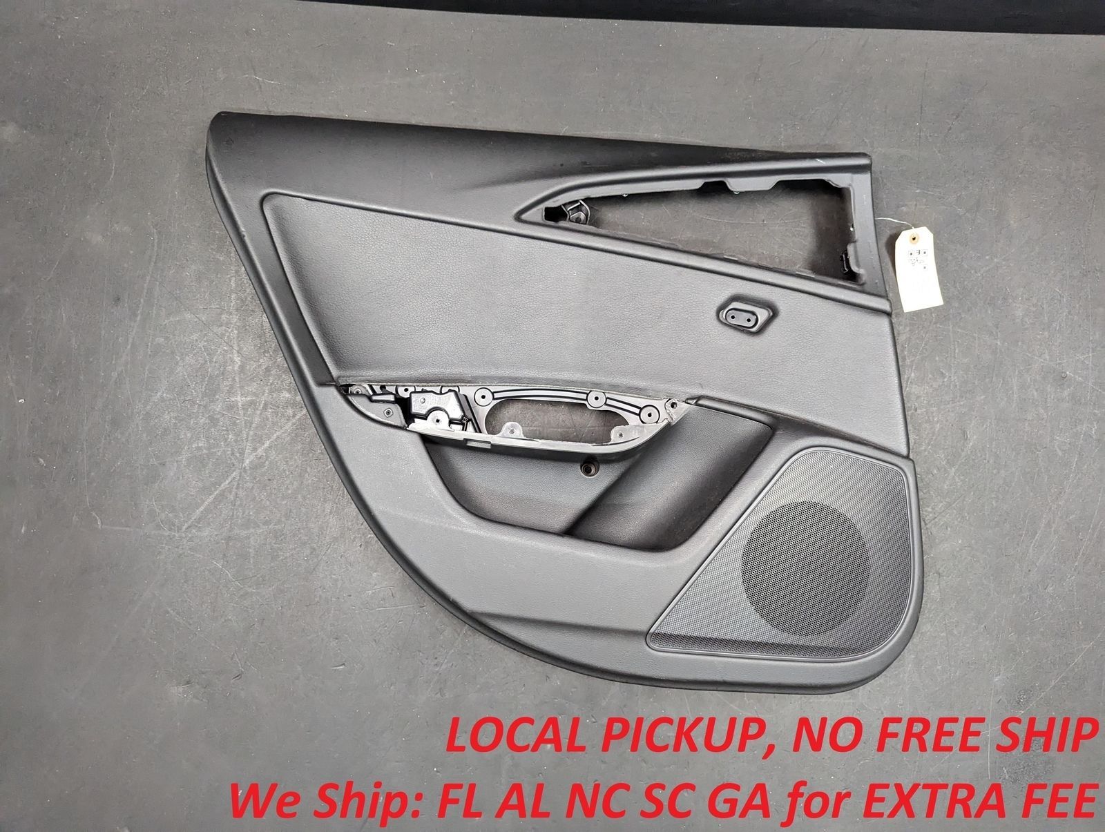 Rear Left Door Trim Panel 2018 Audi A6 4G0867305A 2016 2017 (A6626)
