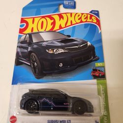 Hot Wheels Subaru Wrx Sti Hatchback Purple 