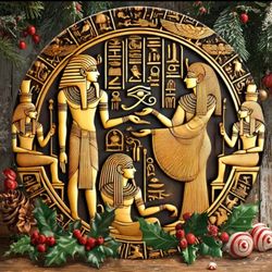 Golden Communion: Ancient Egypt's Divine Exchange