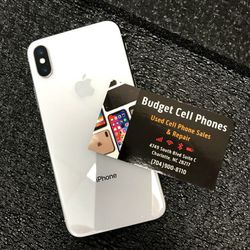 iphone X, 64 GB, Unlocked For All Carriers, Great Condition $ 249