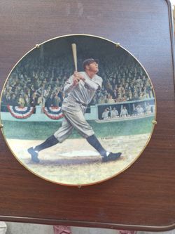 Babe Ruth plate