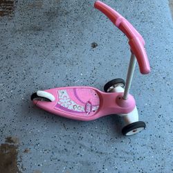 Pink Scooter 