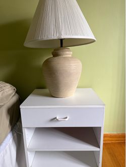 Lamp with night stand