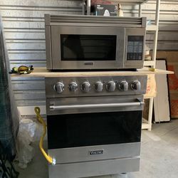 Viking 30 Inch Slide In Gas Range 