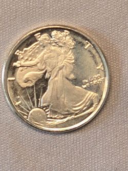 Walking Liberty Silver Bullion Round
