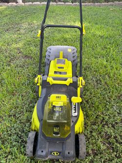 Sun Joe 48V Cordless Brushless 16" Lawn Mower Kit (Batteries & Charger)