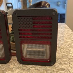 2012 JK Jeep Factory Tail Lights.