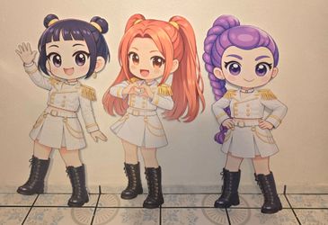 Las guerreras de kpop/ k pop demon hunter figure
