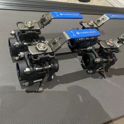 1” Carbon Steel Ball Valve, Socket Weld