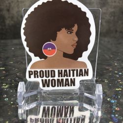 Proud Haitian Woman ✨ Sticker