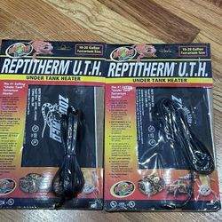Zoo Med RH-4 Small ReptiTherm Under Tank Heater U.T.H. Sealed 10-20 Gallon NEW