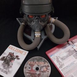 Kill Zone 3 & Helghast Helmet Mint, Collector's Edition