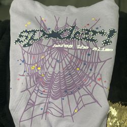 Light Purple Spider Hoodie 
