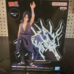 Banpresto Panel Spectacle Sasuke Uchiha Figure Naruto Shippuden Anime Boxed