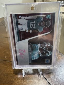 2025 Panini Photogenic Rare Pink Travis Hunter Auto /14