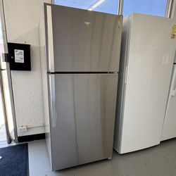 Whirlpool 18.2 cu. ft. Top Freezer Refrigerator in Monochromatic Stainless Steel