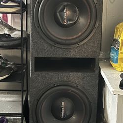 Dual 12 Inch American Bass Subwoofer 