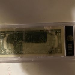 Two dollar bill