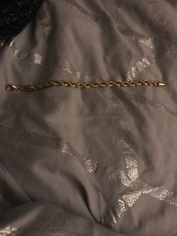 Gold plated bracelet brand new