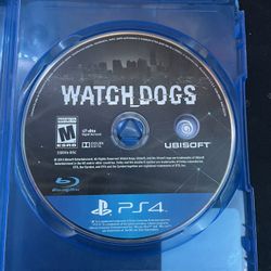 PS4 Cd Game Watch Dogs