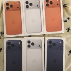 Apple iPhone 17 Pro Max Or 17 Pro Unlocked Bonus New Case & Screen Protector I Can Come To You Right Now 