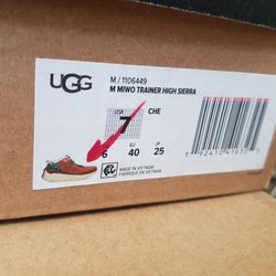 Ugg men miwo trainer high sierra che size 7