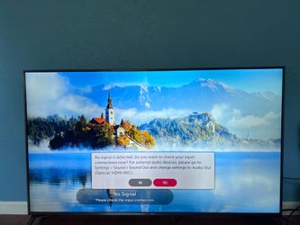LG 55” 4K Smart UHD HDR TV