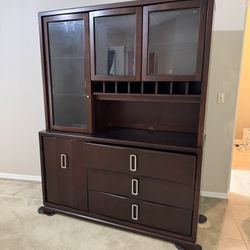 Dinning room cabinet 60 inch wide 77 inch high