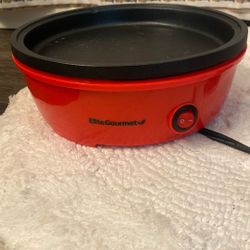 Elite Gourmet Plug-in Portable Skillet NEW 
