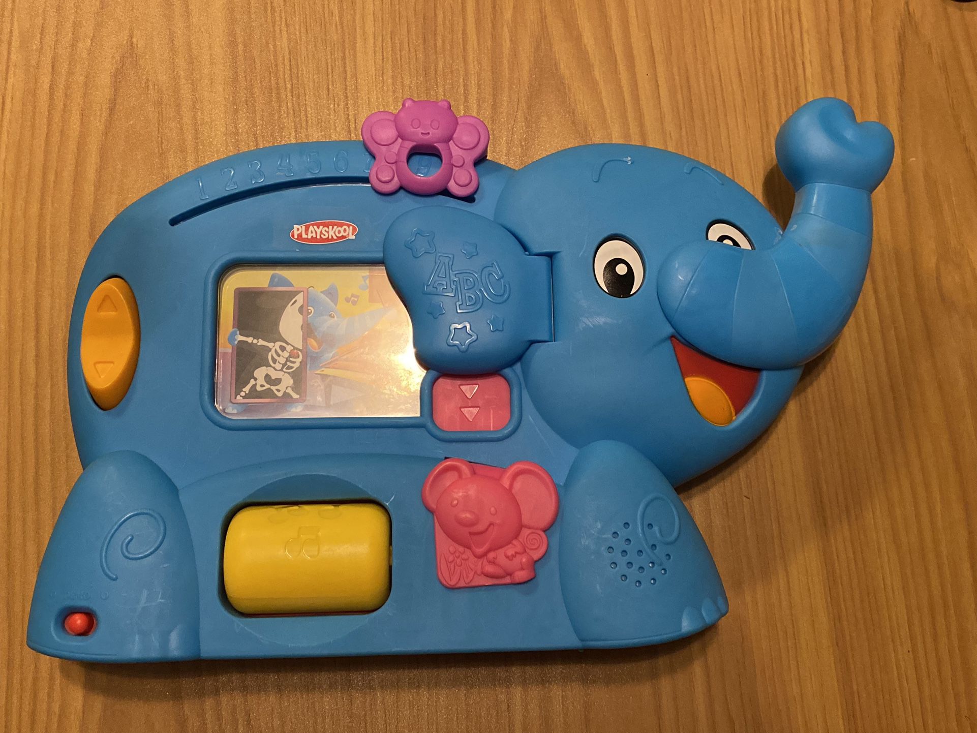 Playskool Learnimals ABC Adventure Elephant Blue Learning Toy