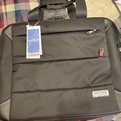 Lekebobor Rolling Laptop Bag - Laptop Briefcase on Wheels for Women/Men Fits Up to 15.6Inch Rolling computer Bags Water Resistant for Travel Work and 