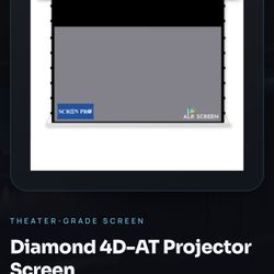 Diamond Projector Screen