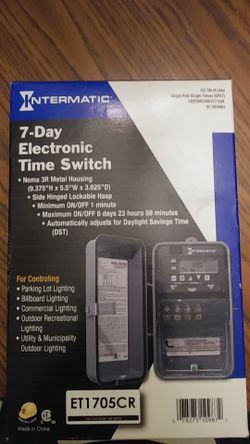 Intermatic 7-Day Electronic Time Switch
