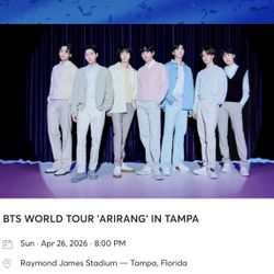 BTS World Tour In Tampa