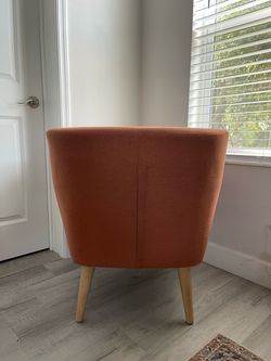 Orange Lounge Chair