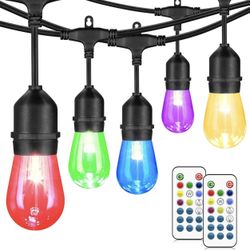 Color changing Bulb String Lights Decorative Christmas