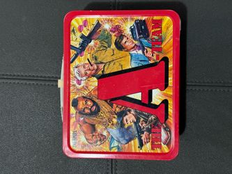 A-TEAM vintage rare lunch box with thermos