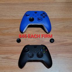XBOX SERIES X/S CONTROLLERS, LIKE NEW CONDITION, FIRM PRICE, NO TRADE