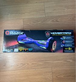 Razor Hovertrax Self-Balancing Scooter Purple 9 mph Multi-Color LED Lights