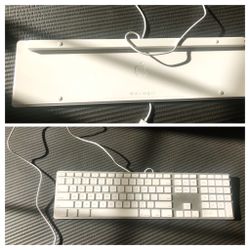 Apple Keyboard USB with Numeric Keypad Wired Keyboard