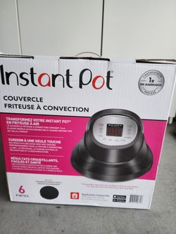 *NEVER USED* Instant Pot Air Fryer Lid, 6 qt