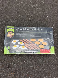 PICK UP TODAY-22 inch electric griddle