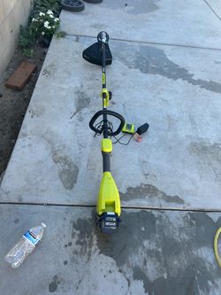 Shop RYOBI 40V 15 in. Expand-It Cordless Battery Attachment Capable String Trimmer with 4.0 Ah Battery and Charger Questions & Answ