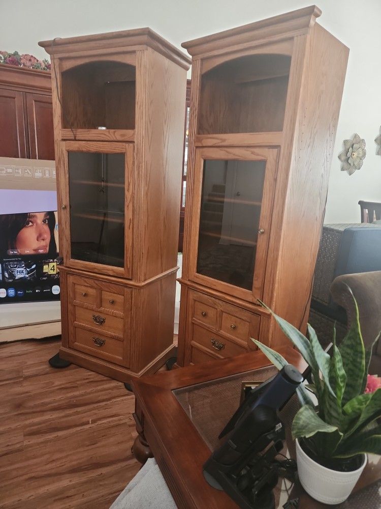 Two Bookshelves, Solid Wood
