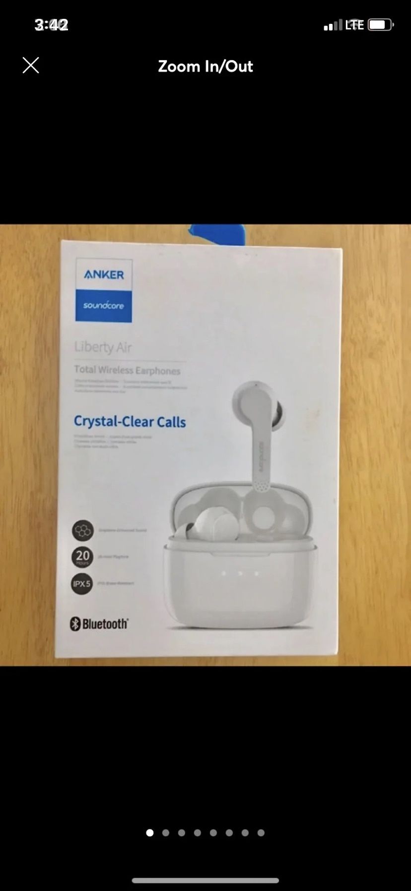 Soundcore Anker Liberty Air Earbuds Anker A3902J21 SoundCore Liberty Air Earbuds - White