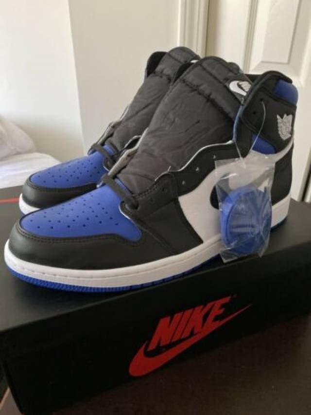 Jordan 1 royal toe