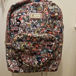 Tokidoki All-Over Print Backpack – Cute Colorful Characters