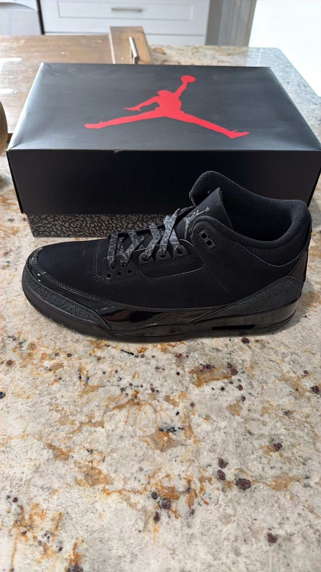 Jordan Retro 3 Black Cat Size 11