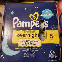 Pampers Swaddlers Overnight Size 5