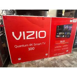 HUGE TV SALE!  100" Vizio 4K QLED HDR Smart VQD100M-0804